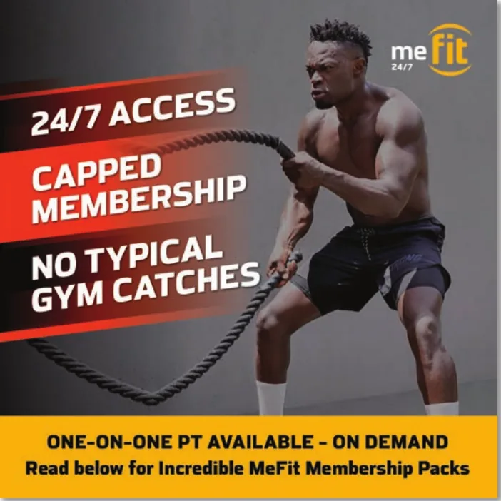 Gym ad: 24/7 access, capped membership, no typical gym catches