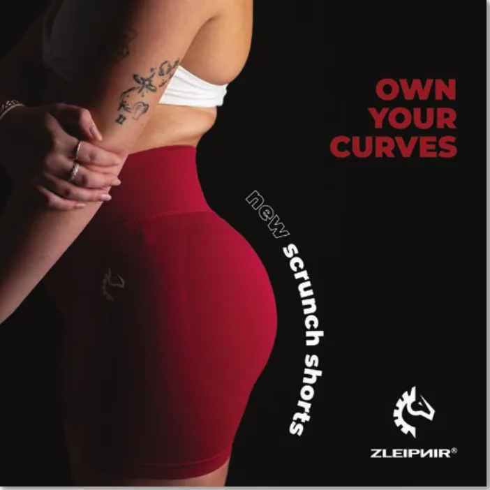 Activewear ad: own your curves