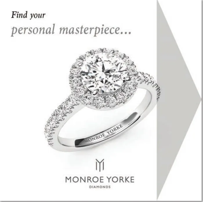 Diamond jewellery ad: find your personal masterpiece