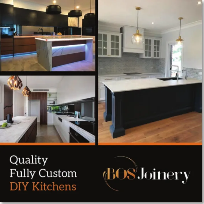 Custom kitchens joinery ad