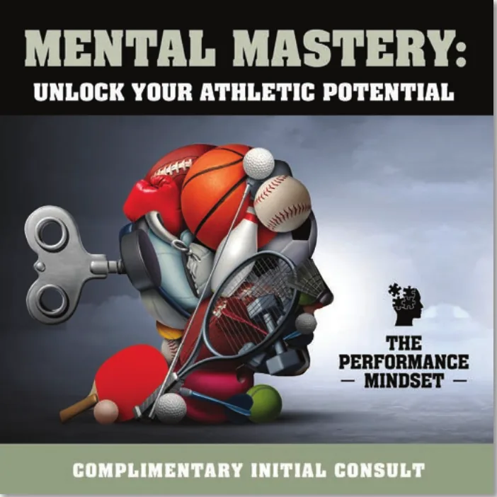 Sports mindset ad: mental mastery, unlock your athletic potential