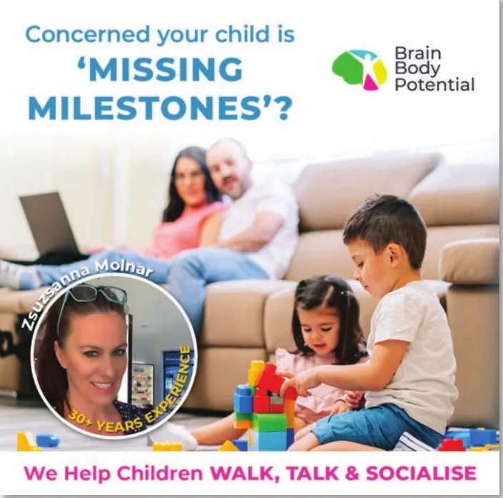 Child development service advertising creative