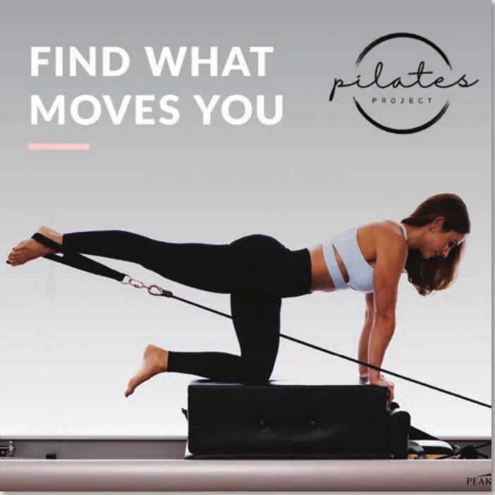 Pilates ad: find what moves you