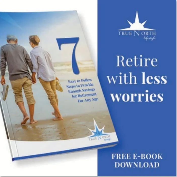 Financial planning ad: retire with less worries